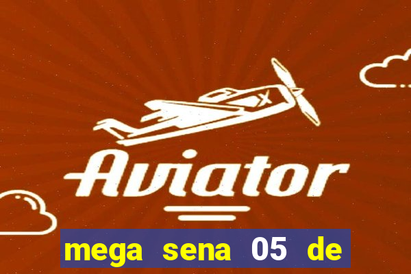 mega sena 05 de julho de 1988